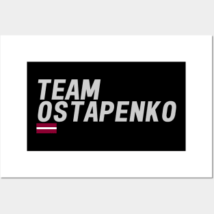 Team Ostapenko Posters and Art